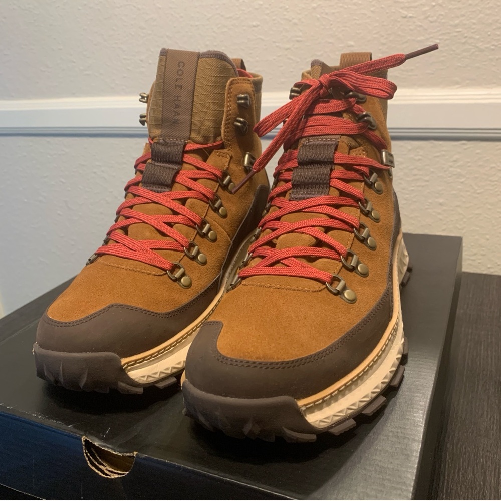 Cole Haan 5ZG Explore Brown Hiking Boots
